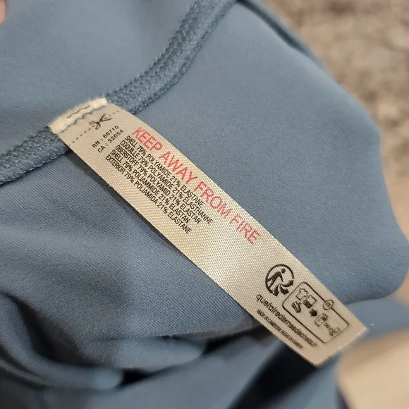 Teal Color Free People Movement Women's Pants - Picture 7 of 7